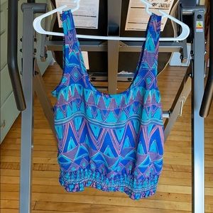 Bright colored tank top